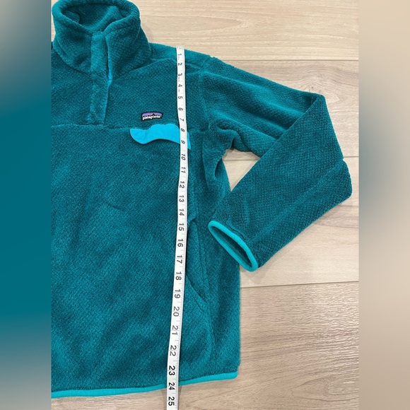 Patagonia Women's Re-Tool Snap-T Pullover Teal Green Size M - Picture 5 of 6
